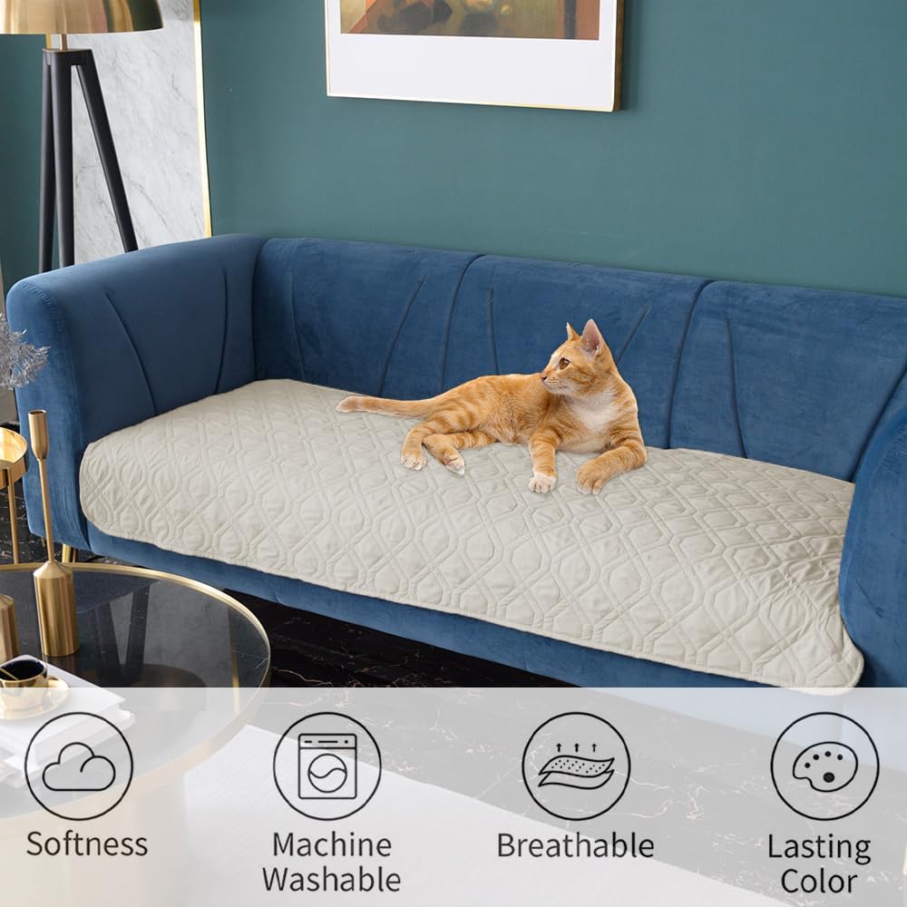 Ameritex Waterproof Dog Bed Cover Pet Blanket for Furniture Bed Couch Sofa Reversible - Pet Explorer