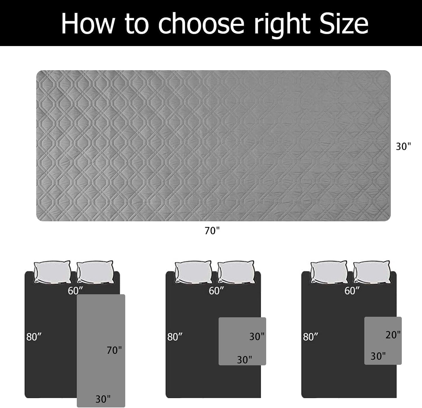 Ameritex Waterproof Dog Bed Cover Pet Blanket for Furniture Bed Couch Sofa Reversible - Pet Explorer