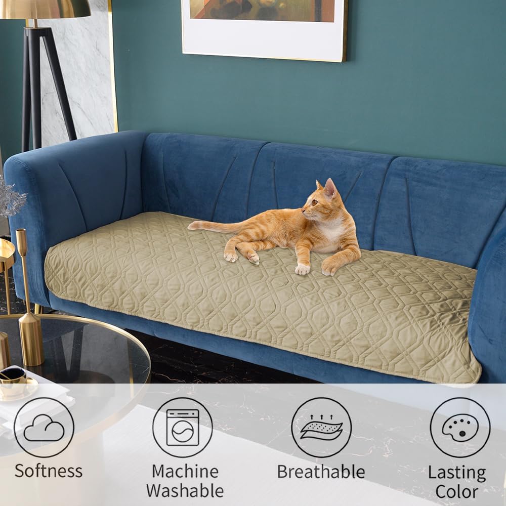 Ameritex Waterproof Dog Bed Cover Pet Blanket for Furniture Bed Couch Sofa Reversible - Pet Explorer