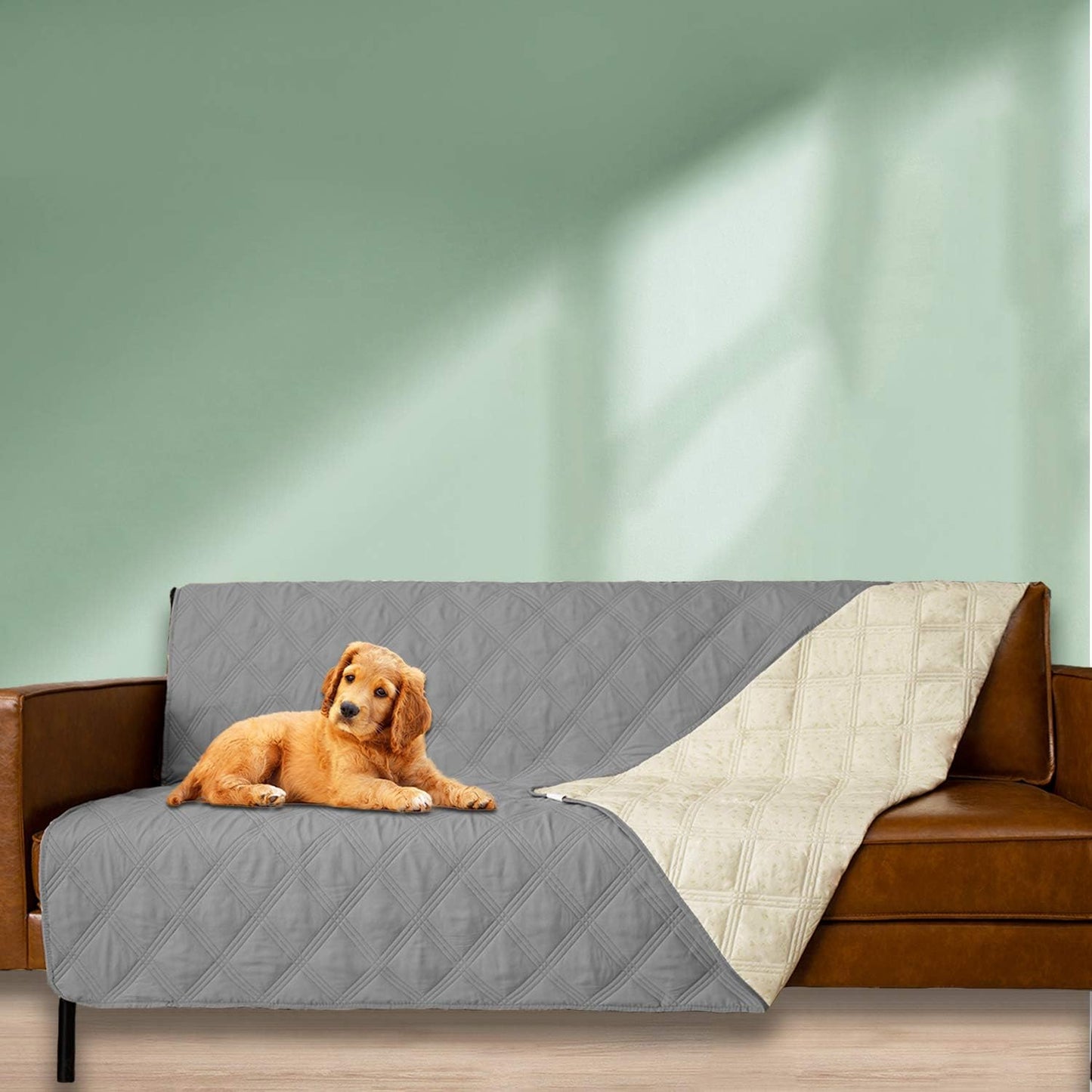 Ameritex Waterproof Dog Bed Cover Pet Blanket with Anti-Slip Back for Furniture Bed Couch Sofa - Pet Explorer
