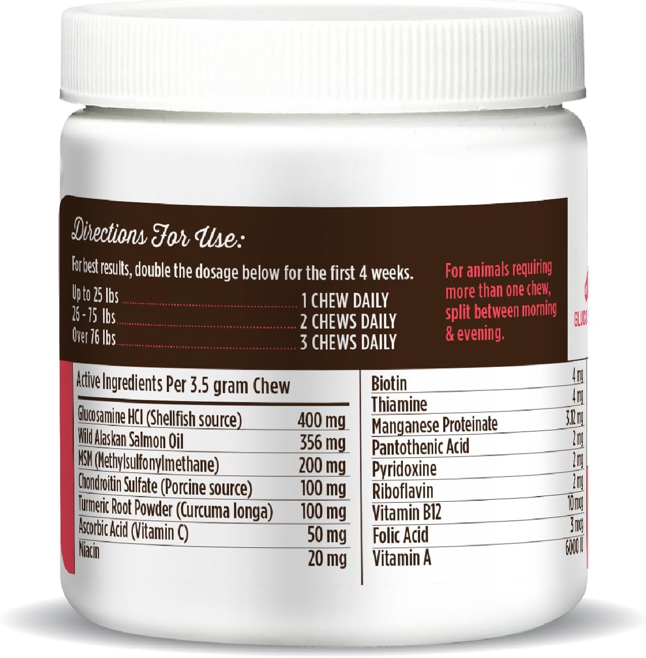 Dr. Joseph's VetPro Complete Multivitamin Dog Supplement, 60 Count (Small Dog 60 Days Supply), 5 in 1 Chew with Vitamins, Enzymes & Nutrients, Hip and Joint Health, Immune System and Allergy Support - Pet Explorer