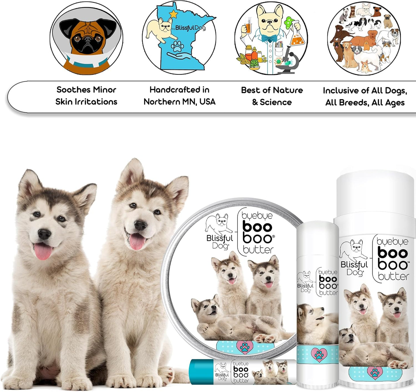 The Blissful Dog Malamute Boo Butter, 2 oz - Pet Explorer