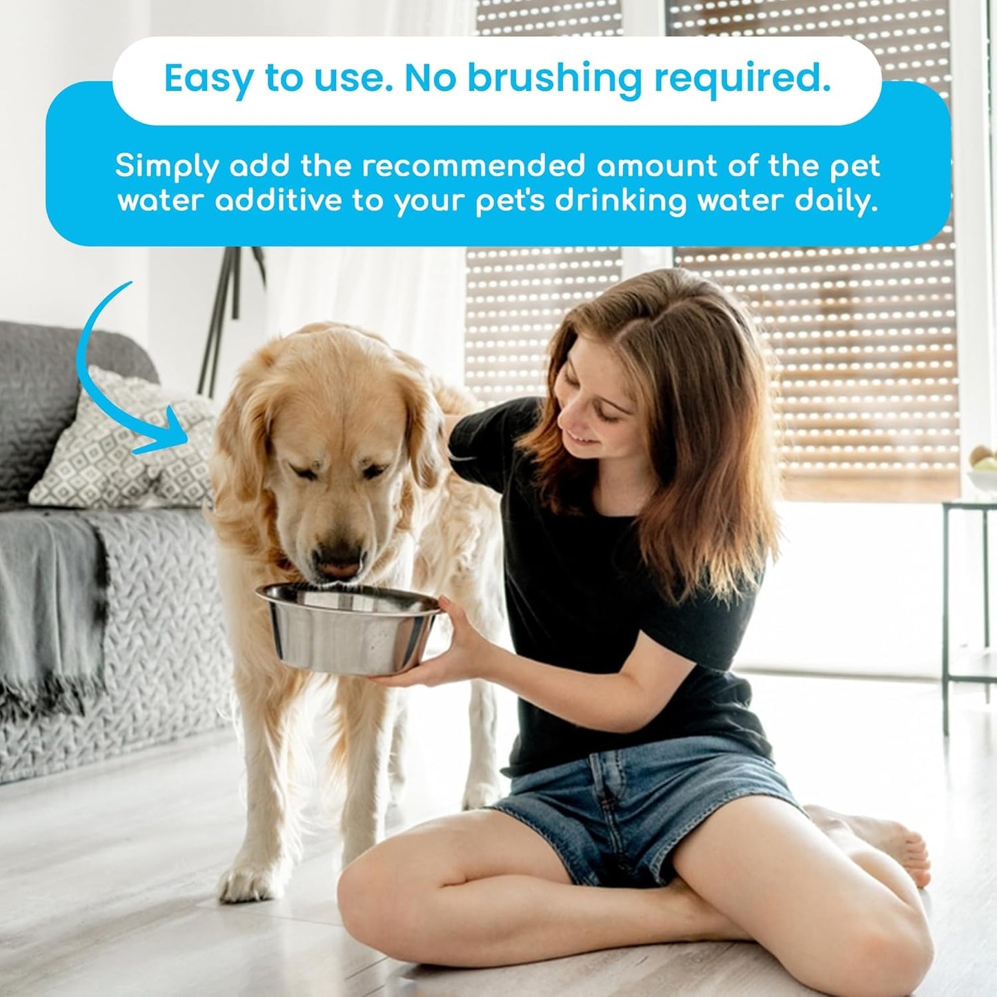 Oxydent Premium Pet Dental Care Solution - Pet Water Additive & Mouthwash for Teeth Cleaning - Eliminate Bad Dog & Cat Bad Breath - Dog Dental Rinse - Fights Tartar & Plaque - Pet Explorer