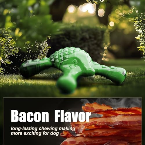 Dog Toys for Aggressive Chewers (Large / Green)