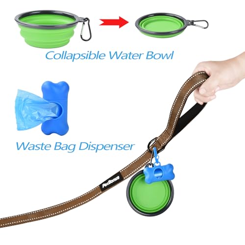 Double Dog Leash (Brown)