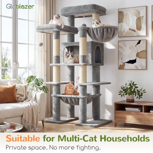 XL Giant Cat Tree for Indoor Large Cats
