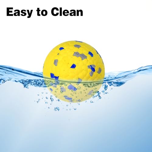 Dog Balls for Aggressive Chewers (E-yellow&blue)