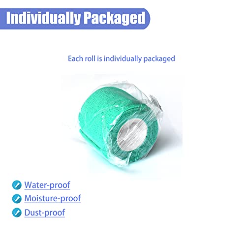 2 Inches Self Adhesive Bandage Wrap (2 Inch / Middle Green)