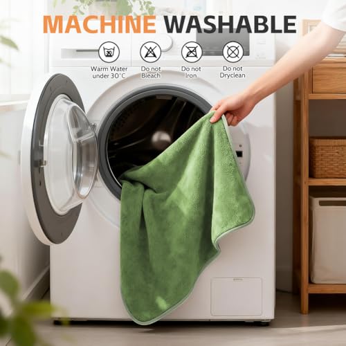Washable Pee Pads for Dogs (36"x48" -2 Pack / Green)