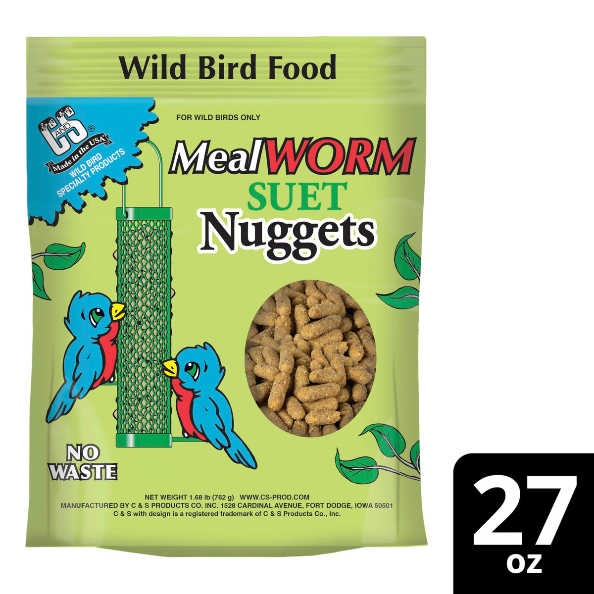 Berry Flavor Suet Nuggets (1.69 Pound (Pack of 1))