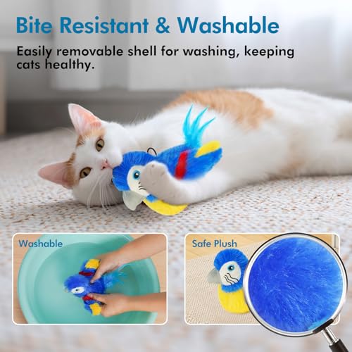 Cat Toys Flapping Bird (Blue)