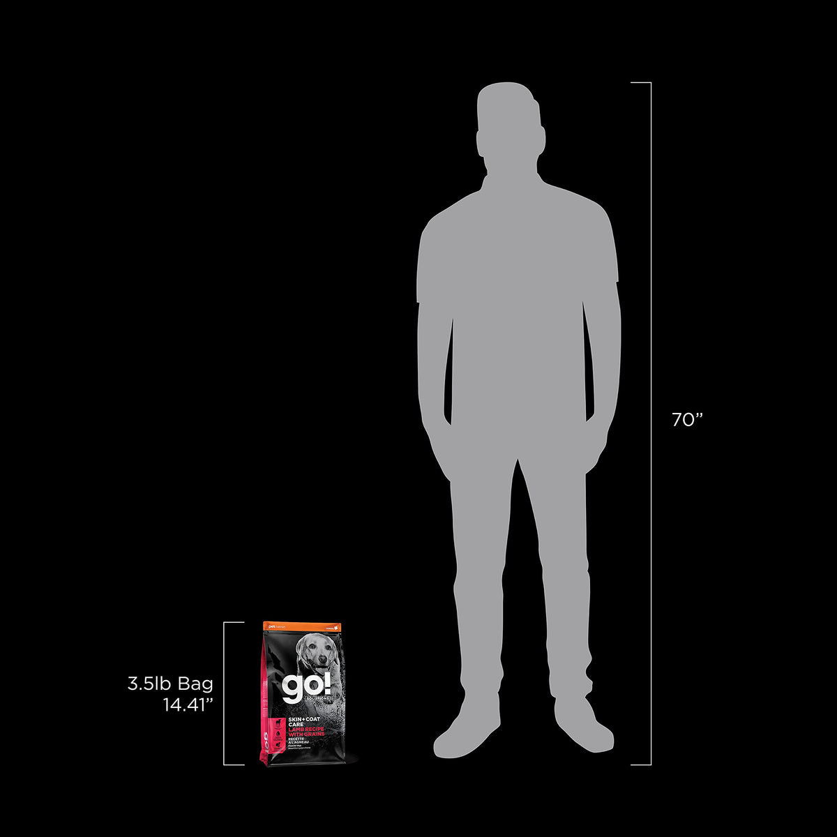 Skin + Coat Care Lamb Dry Dog Food (3.5 Pound (Pack of 1))