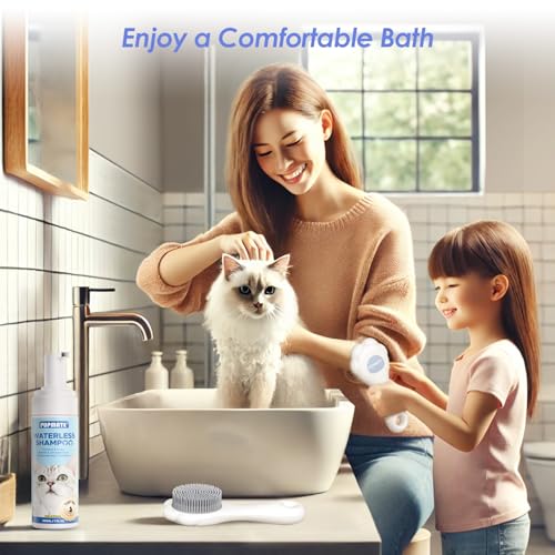 Cat Waterless Shampoo (1 × 7 fl oz + 0 Brush)