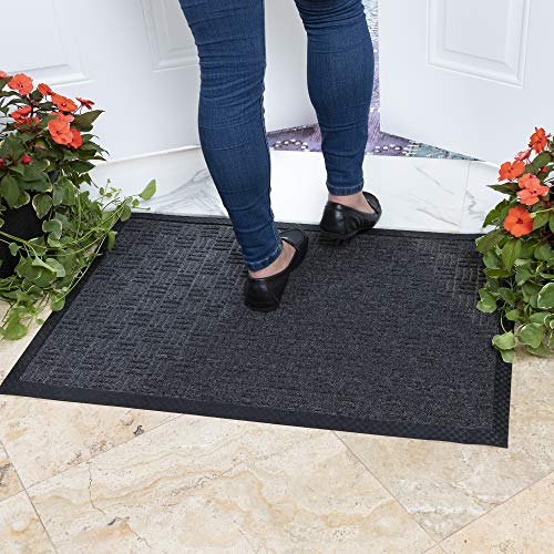 Scraper Doormat (Charcoal / 1'6" x 2'6" (Mat))