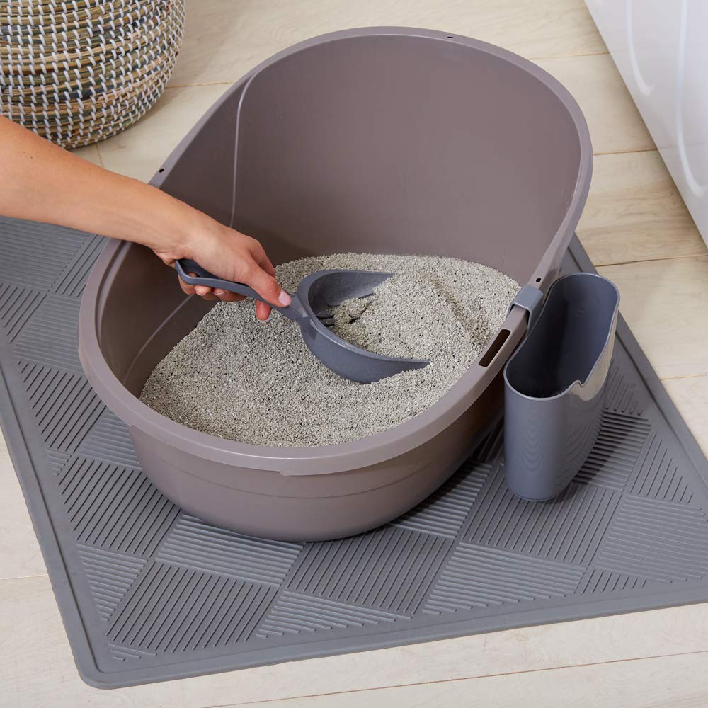 Durable Cat Litter Scoop with Holder (1 Count (Pack of 1) / Litter Scoop with Holder)