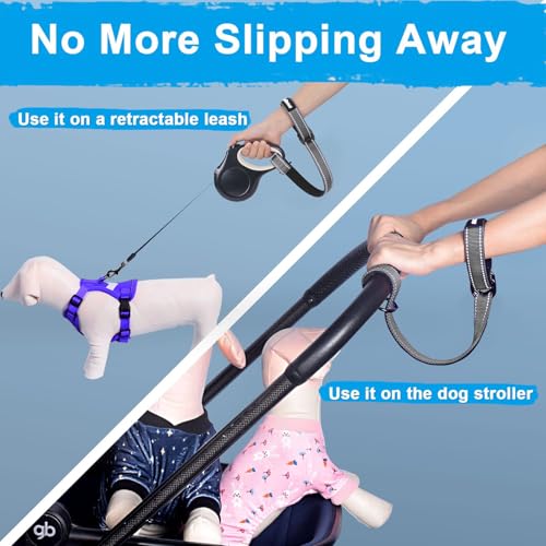 Short Dog Leash (Grey / Short - 1 Pack)