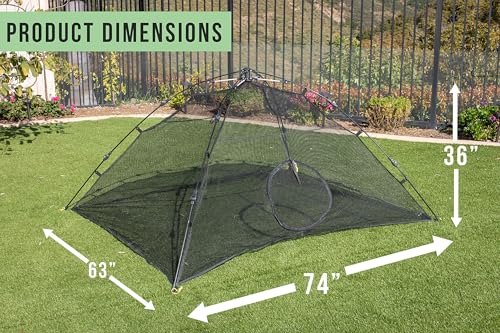 Cat Tent Large Portable Playhouse for Outdoors and Indoors (Happy Habitat Cat Tent)