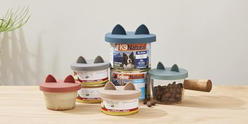 Cat Food Can Lids for 3oz Small Pet Cans (Pink)