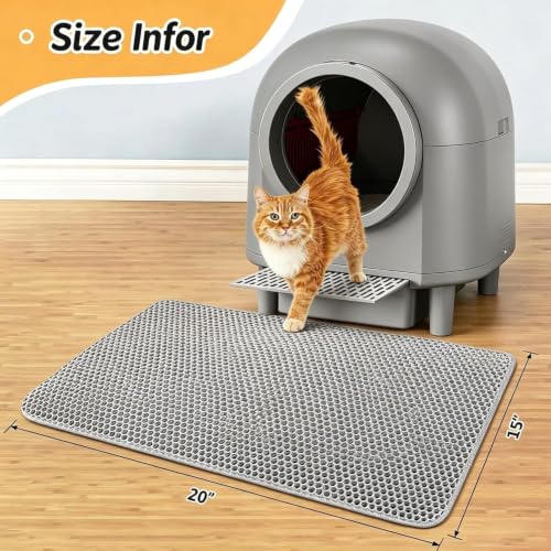 Self Cleaing Litter Box Mat (Gray)