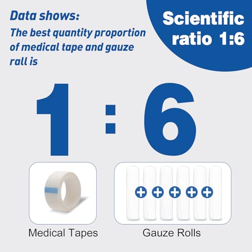 25 Pack Gauze Rolls Bandages (25p / 3IN)