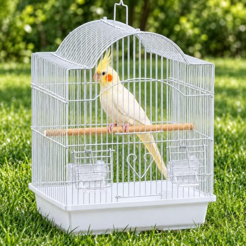 Small Bird Cage (11.8"L x 9.0"W x 15.3"H)