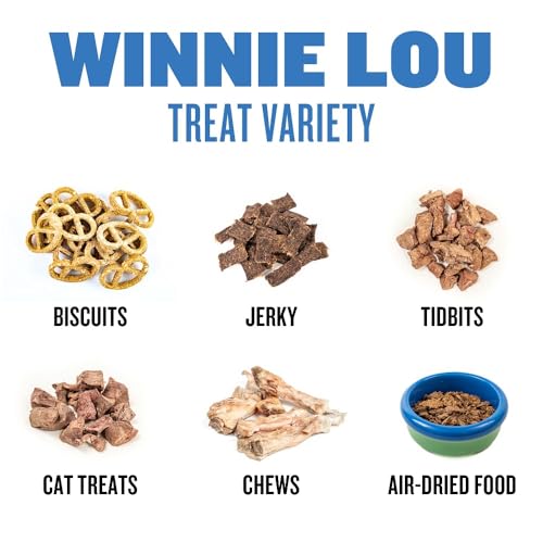Winnie Lou Bison Burger Jerky Dog Treats (2.5 Ounce (Pack of 1))