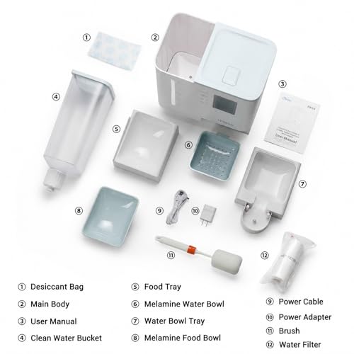 FW54 5G 2.4GHz WiFi Automatic Feeder and Waterer 2