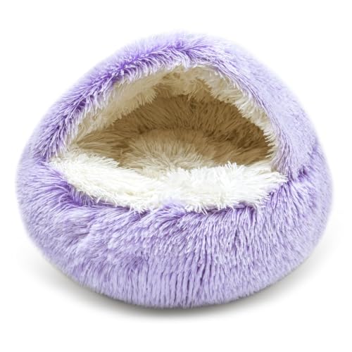 Cat Bed for Indoor Cats (purple|bigger / 20*20inch)