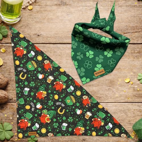 St. Patrick's Day Dog Bandana (X-Large / St. Patrick's Day-Green)