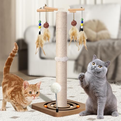 Tall Cat Scratching Post (33 Inches Tall)