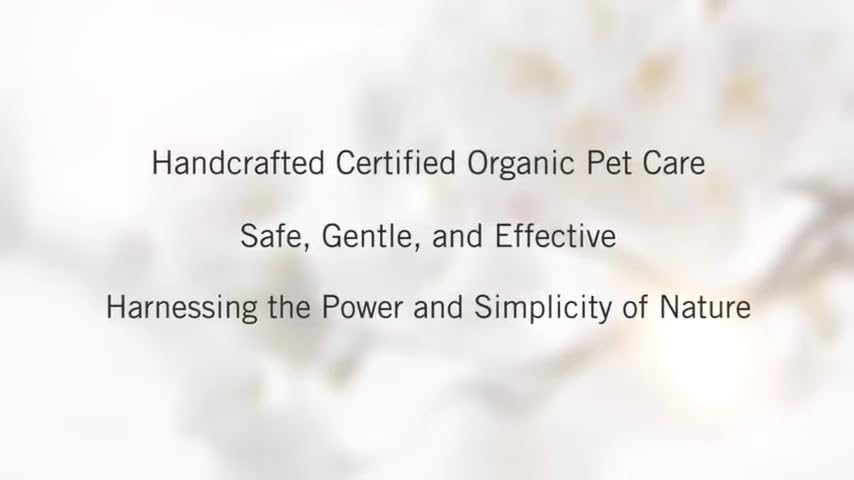 Certified Organic Dog Shampoo and Conditioner