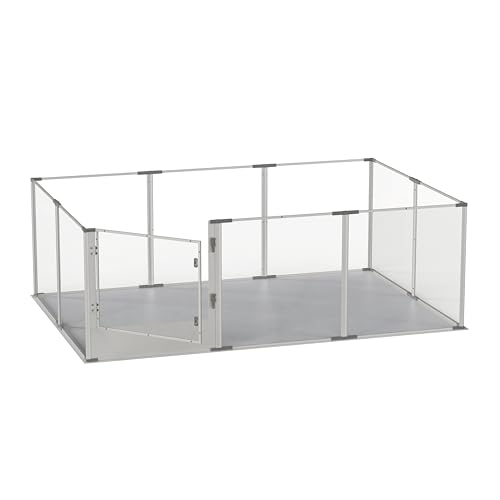 Clear Dog Playpen Fence