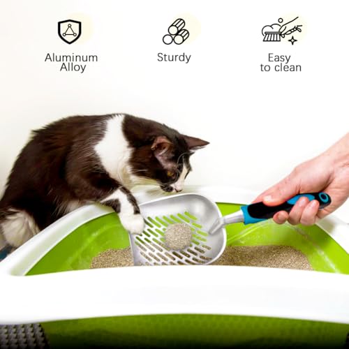 Cat Litter Scoop (L / Blue)