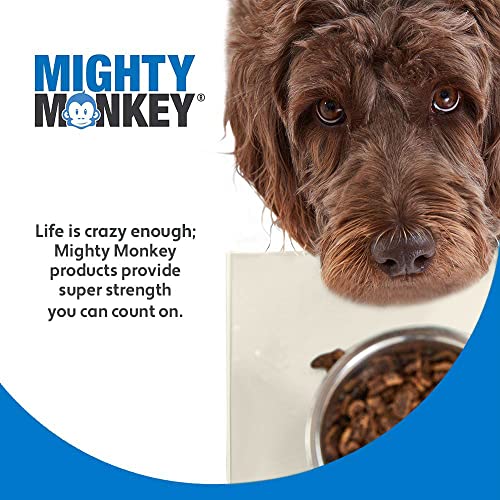 100% Waterproof Dog Food Mat (Cream / 18"L x 12"W)