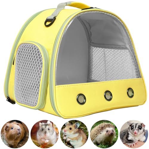 Bunny Travel Carrier with Absorbent Pad Set (Yellow)