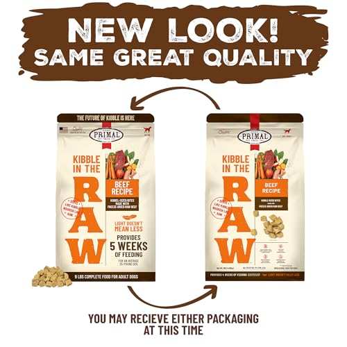Primal Kibble in The Raw (9 Pound (Pack of 1))