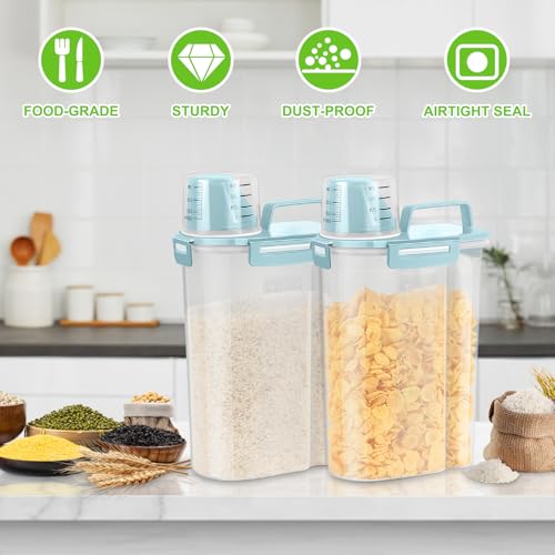 Rice Storage Container 3 (3Qt-Blue)