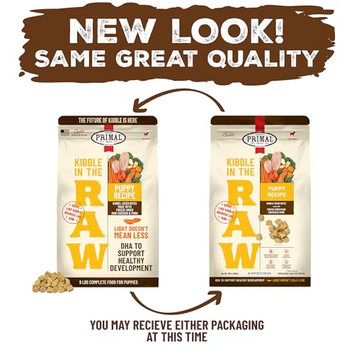 Primal Kibble in The Raw (9 Pound (Pack of 1))