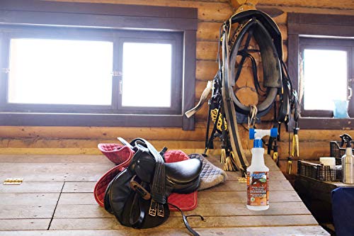 Barn, Stall, or Horse Trailer Deodorizer, Natural-Based Cleaning Spray (32oz) (32 Fl Oz (Pack of 1))