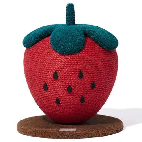 Strawberry Cat Scratching Post (Strawberry Scratching Post)