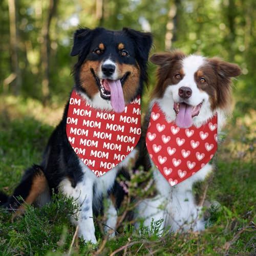 Mothers Day Dog Bandana 2 Pack (J)