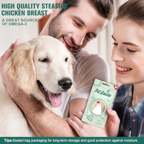Steamed Chicken Breast Pet Snacks (5.64 Ounce (Pack of 1))