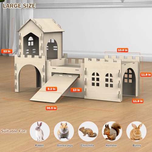 Large Bunny House and Hideouts