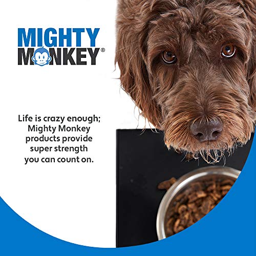 100% Waterproof Dog Food Mat (Black / 24"L x 16"W)