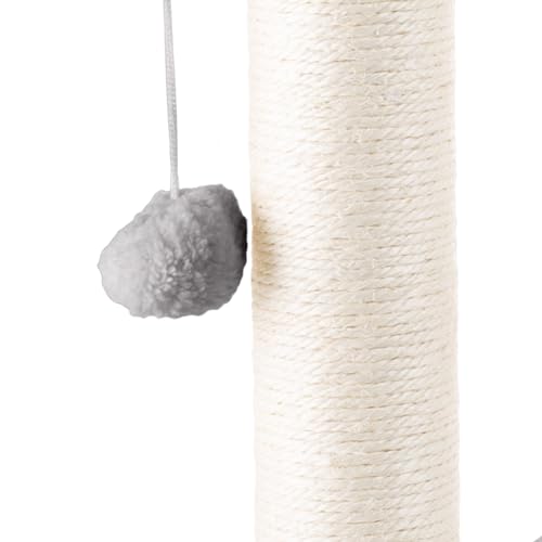 Cat Hammock with Scratching Posts for Indoor Cats (Gray)