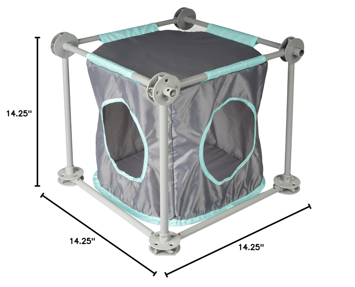 Outdoor Catio Furniture and Play Kits for Cats (Polyester Cube House)