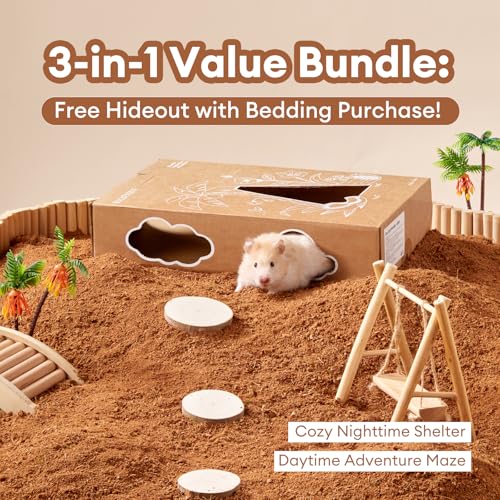 5L Natural Coco Fiber Hamster Bedding