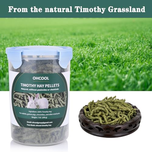 Timothy Hay Pellets (7 Ounce (Pack of 9))