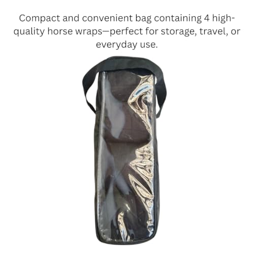 Horse Leg Bandage (BLACK)