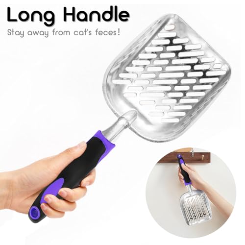 Cat Litter Scoop (L / Purple-More)